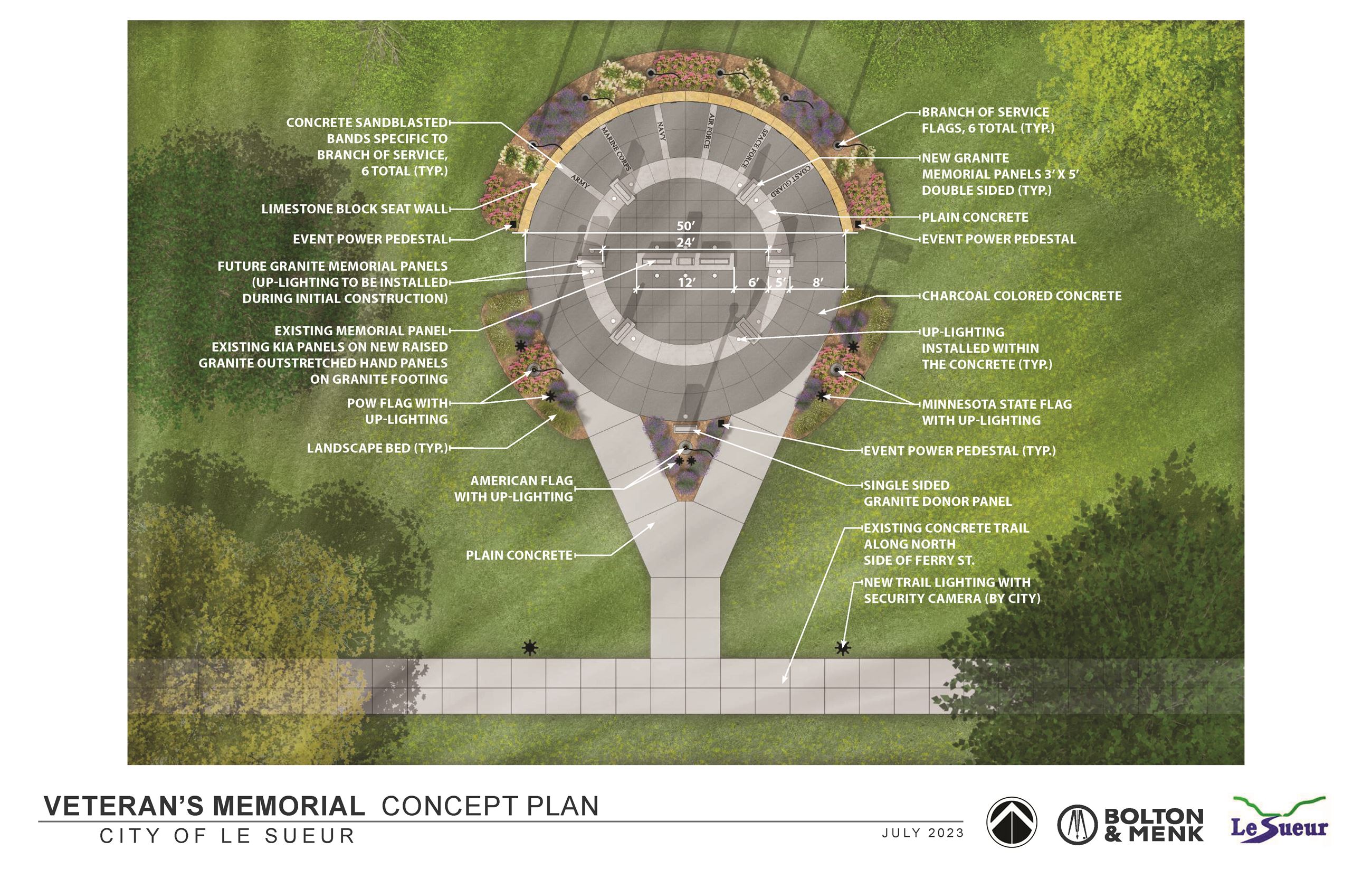 Veterans Memorial Concept 2